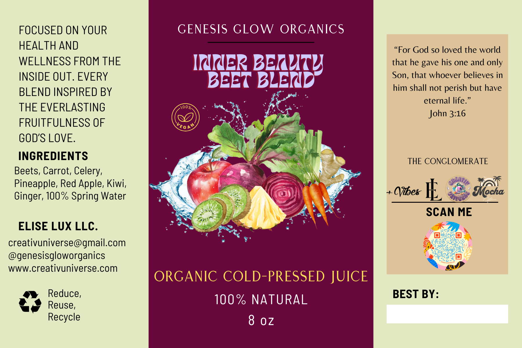 Inner Beauty Beet Blend