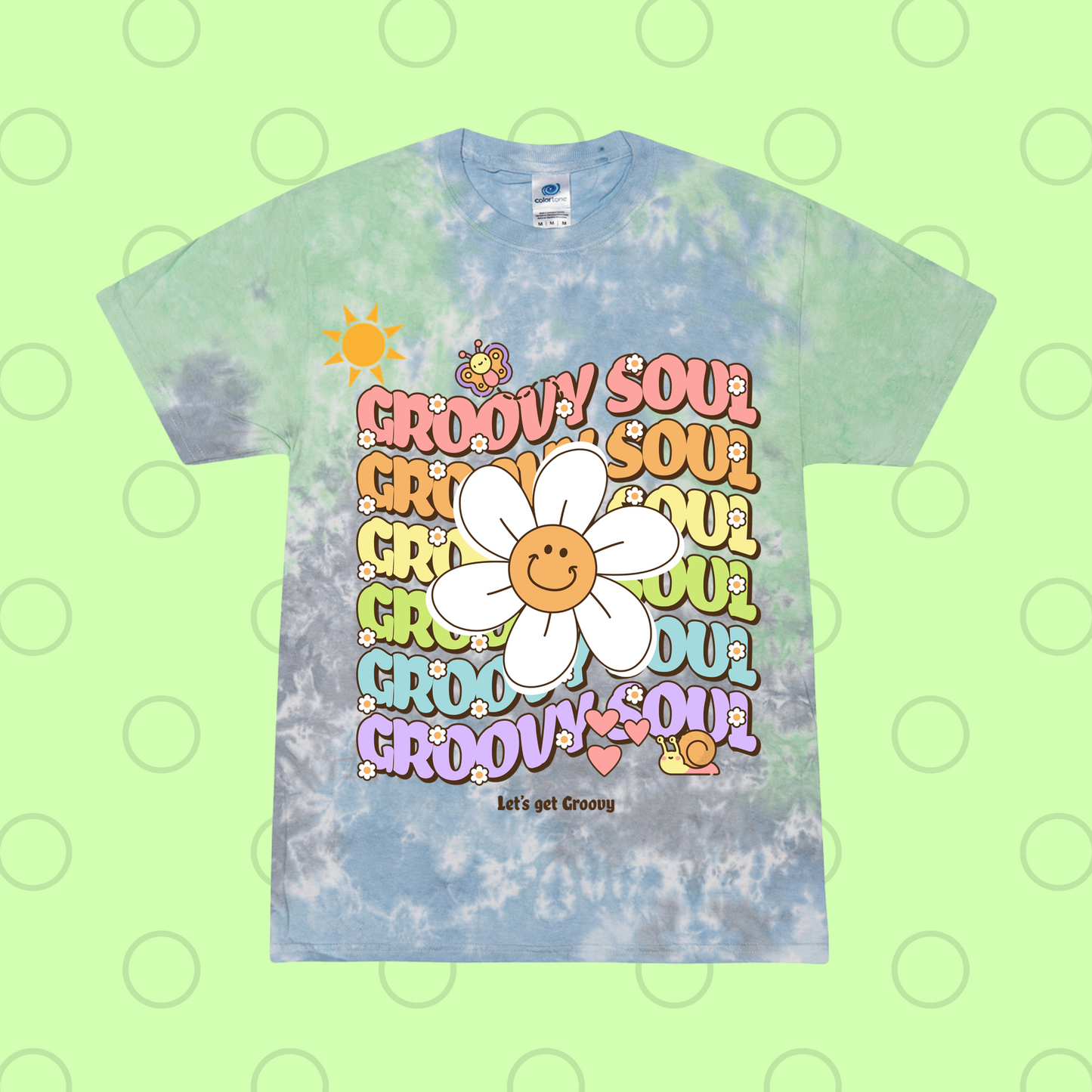 "Groovy Soul" Retro Tie-Dye Special Edition Tee