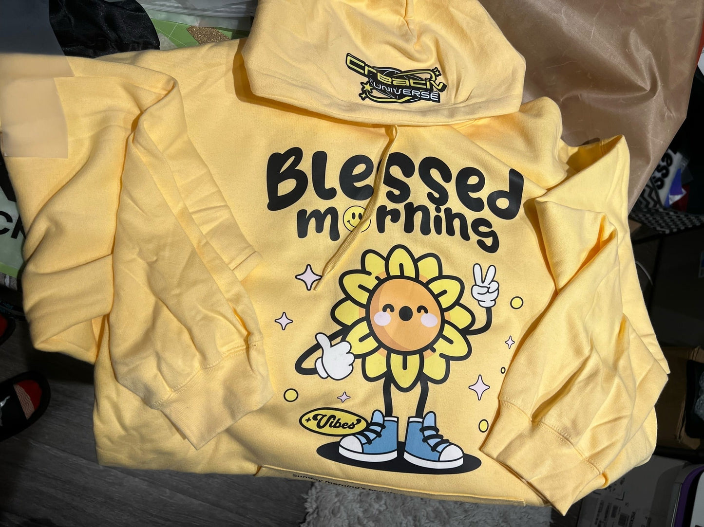 "Blessed Morning" Affirmation Hoodie