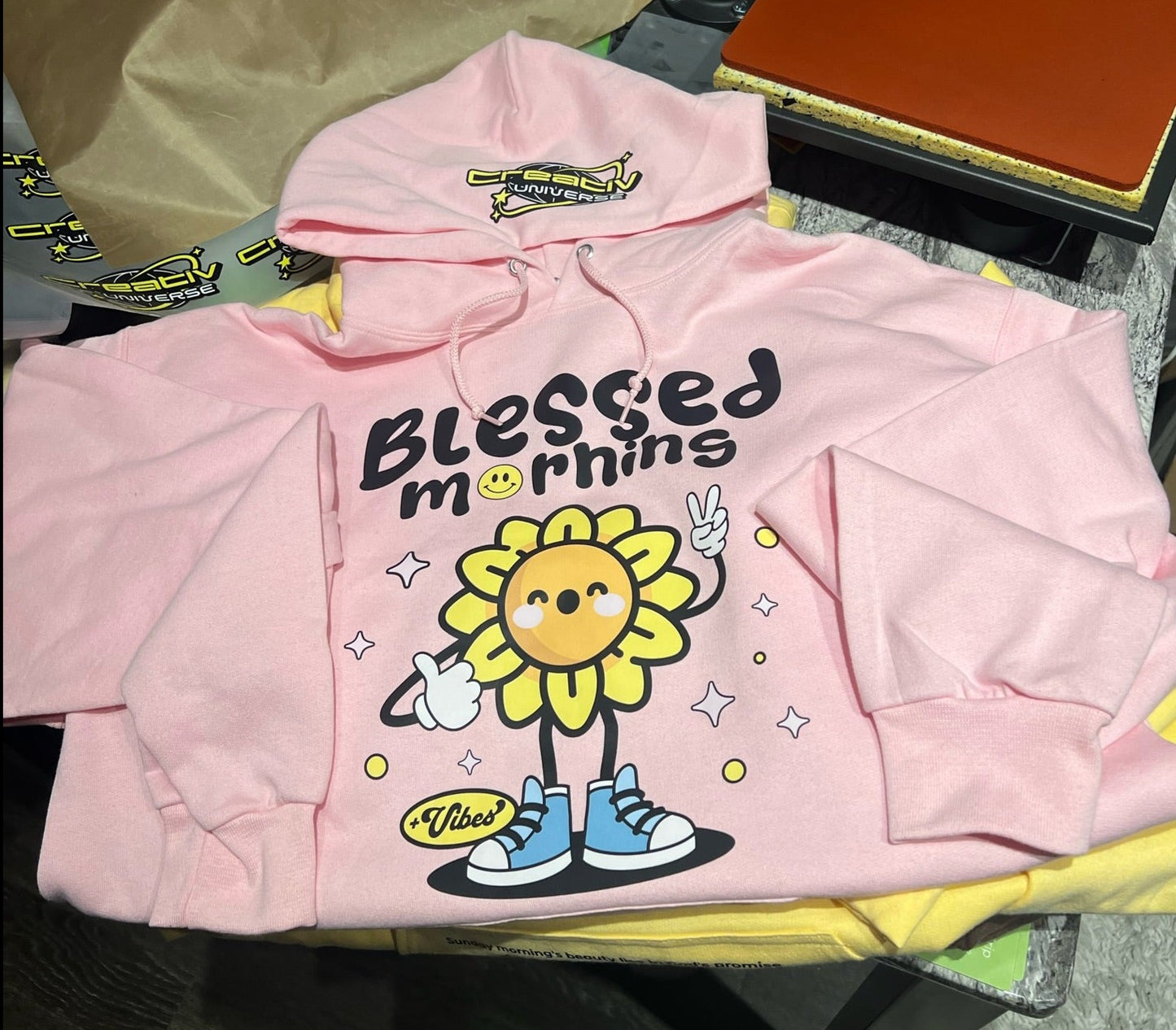 "Blessed Morning" Affirmation Hoodie