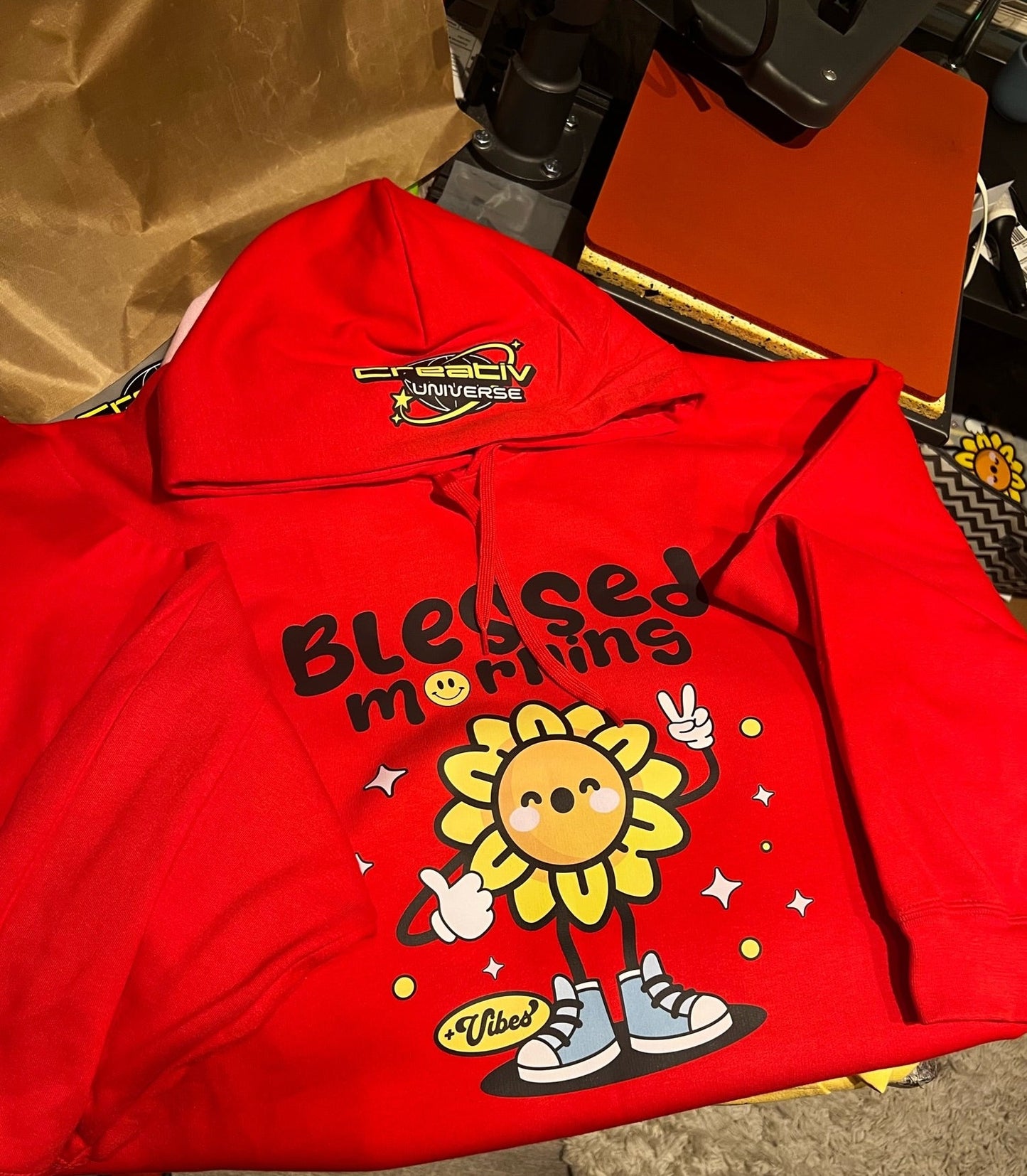 "Blessed Morning" Affirmation Hoodie