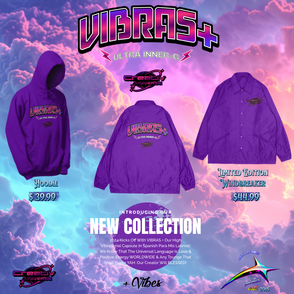 VIBRAS+ Ultra Inner-G Hoodie (Limited Edition)