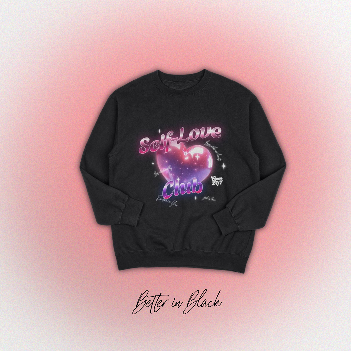 "Self-Love" Pullover Crewneck