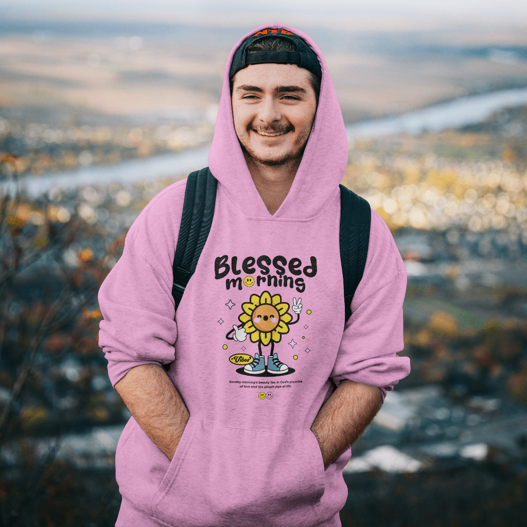 "Blessed Morning" Affirmation Hoodie