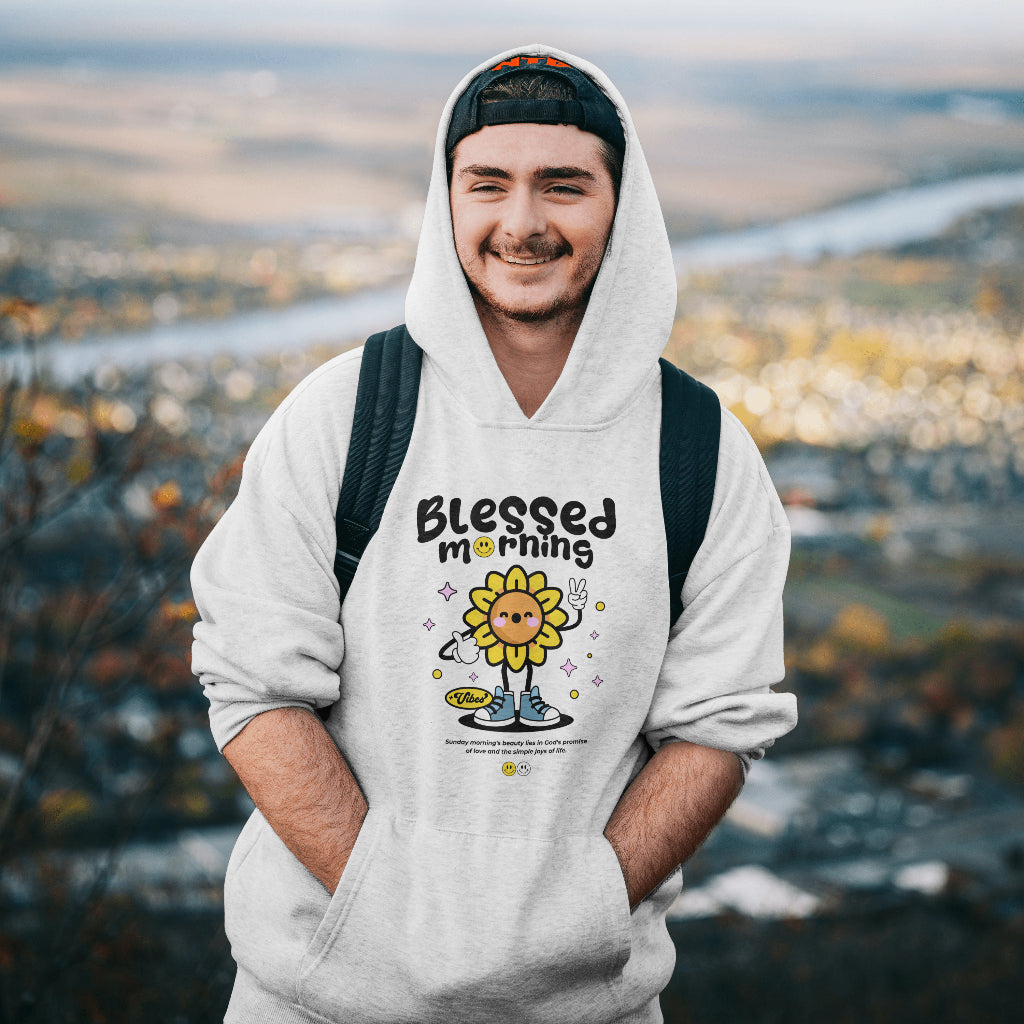 "Blessed Morning" Affirmation Hoodie
