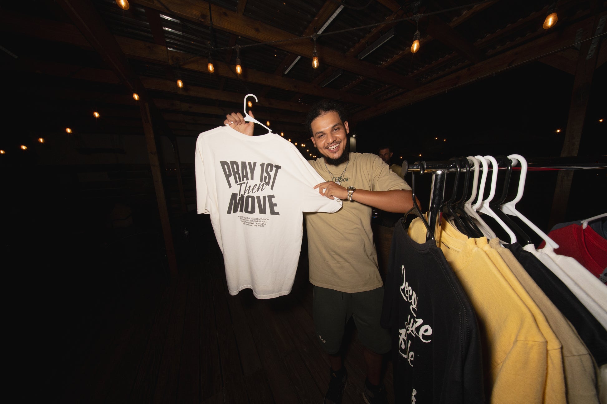 "Pray 1st Then Move" Faith Series Tee