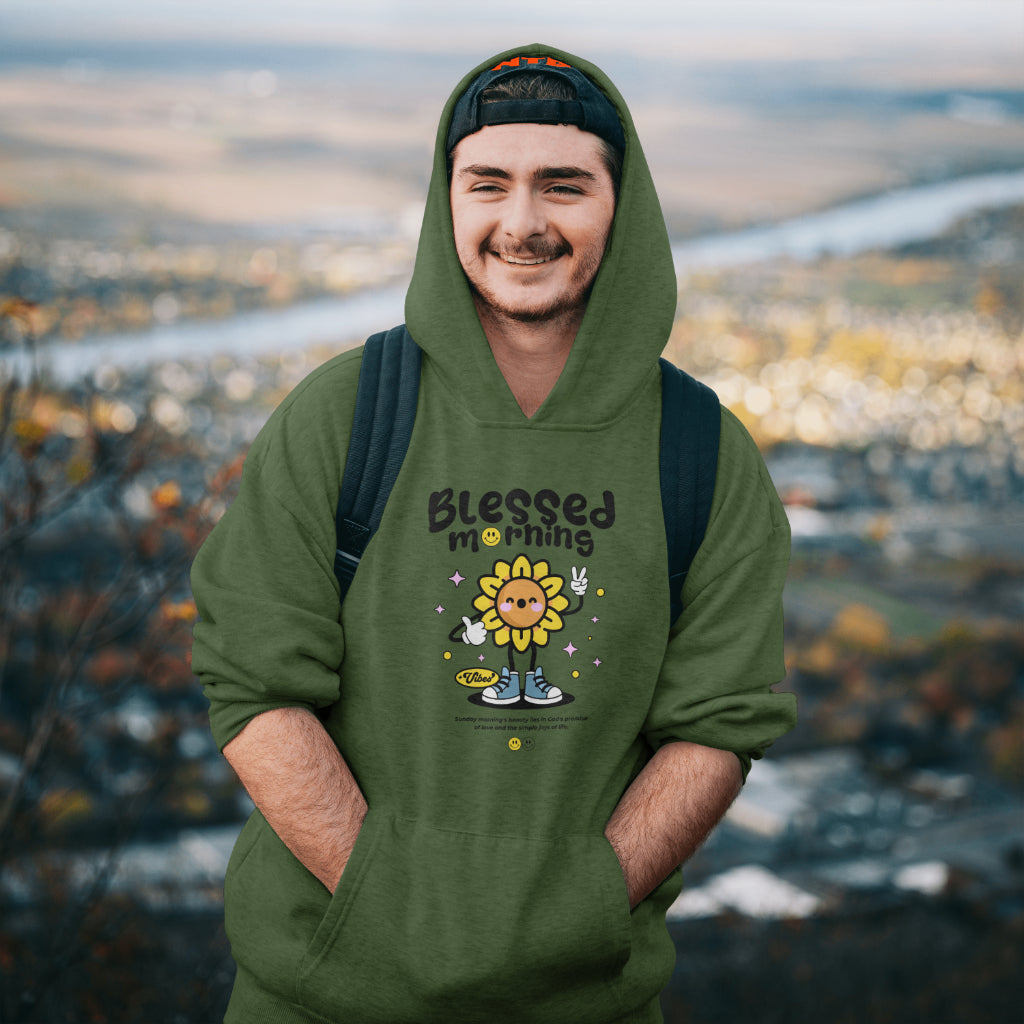 "Blessed Morning" Affirmation Hoodie