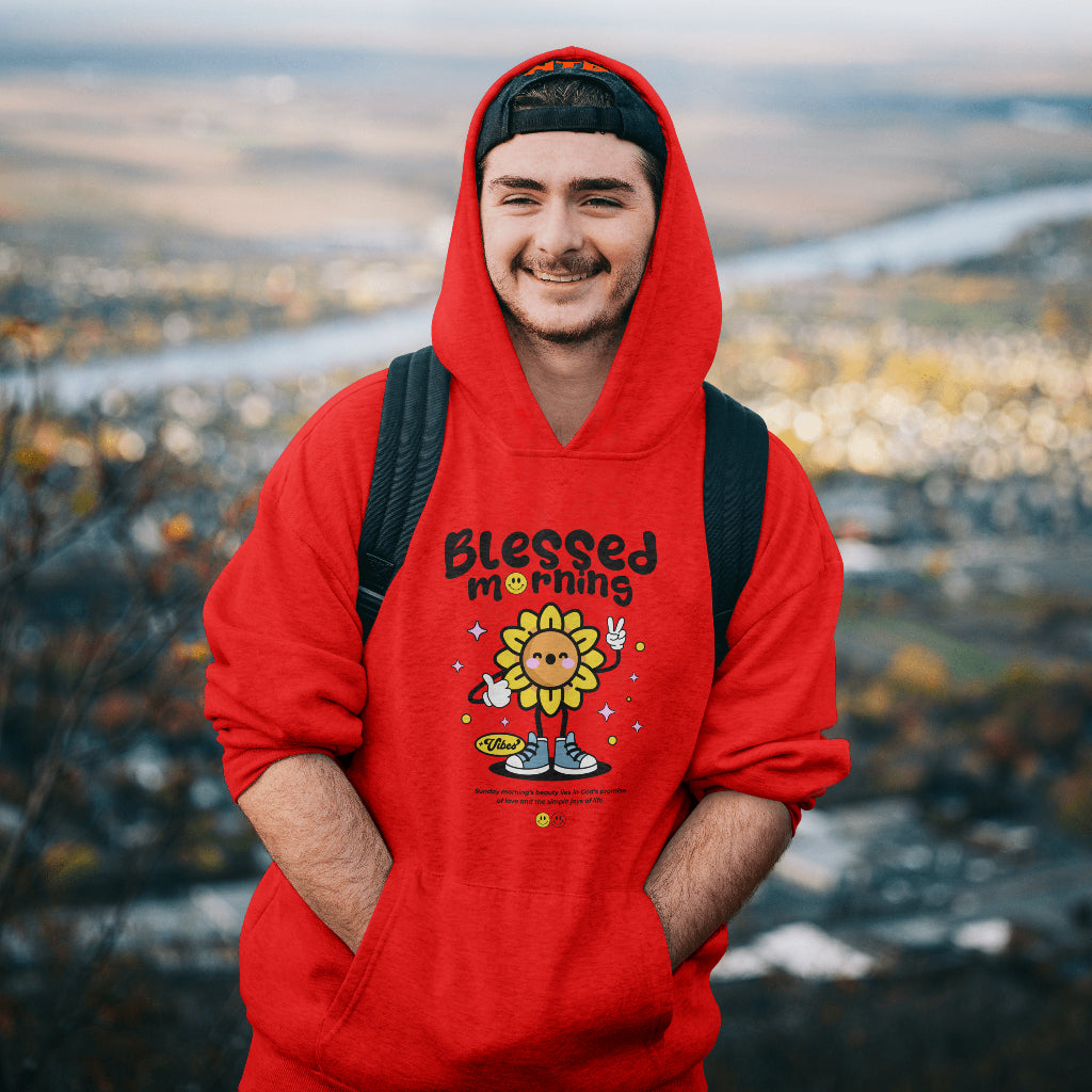 "Blessed Morning" Affirmation Hoodie