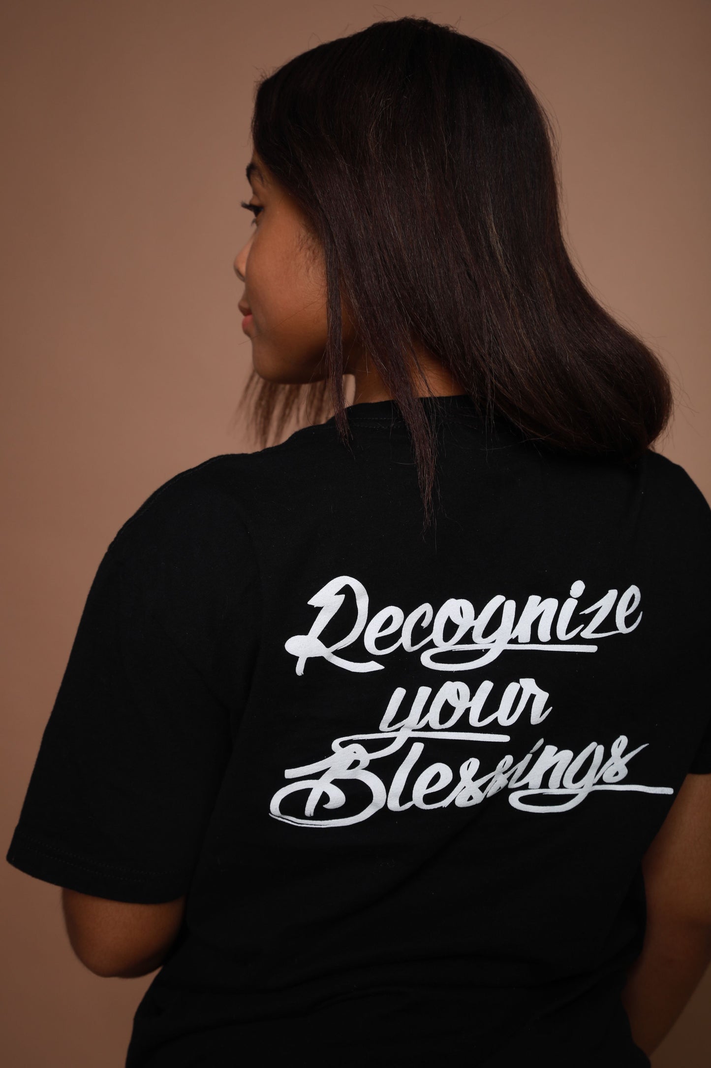 +Vibes "Recognize Your Blessings" Affirmation T-Shirt