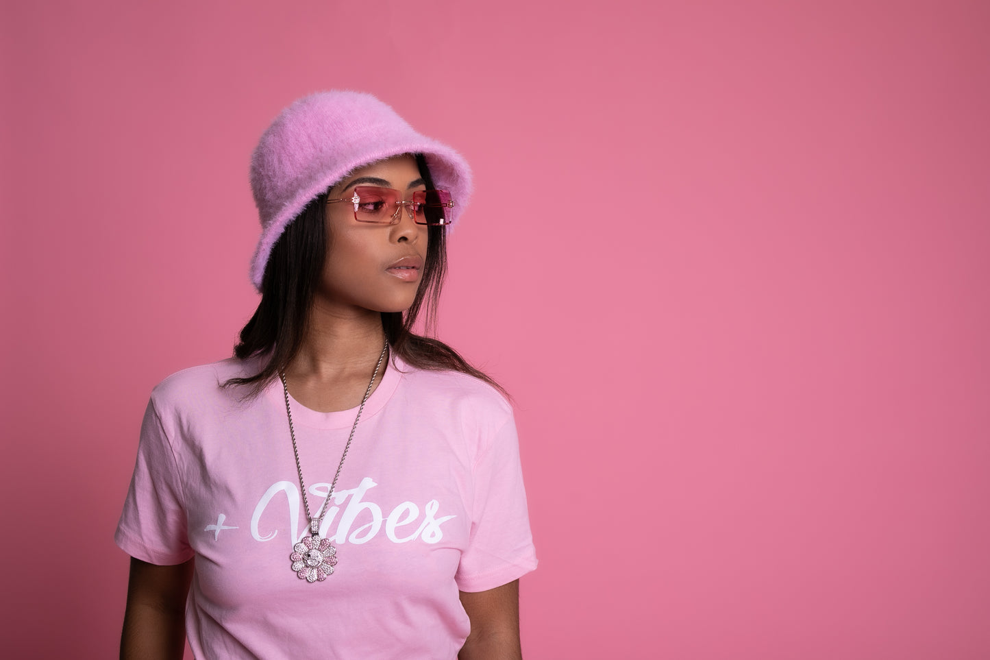 Pink Limited Edition +Vibes T-Shirt