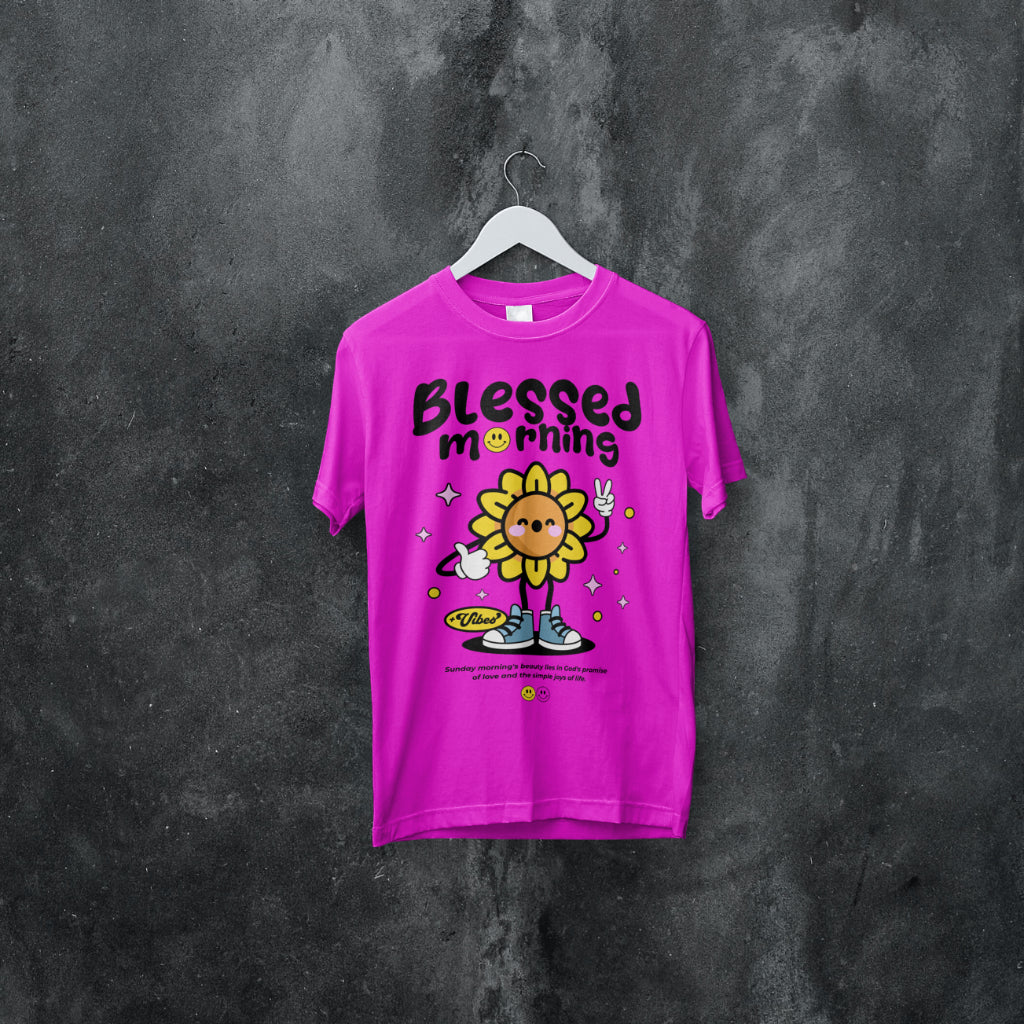 "Blessed Morning" Affirmation T-Shirt