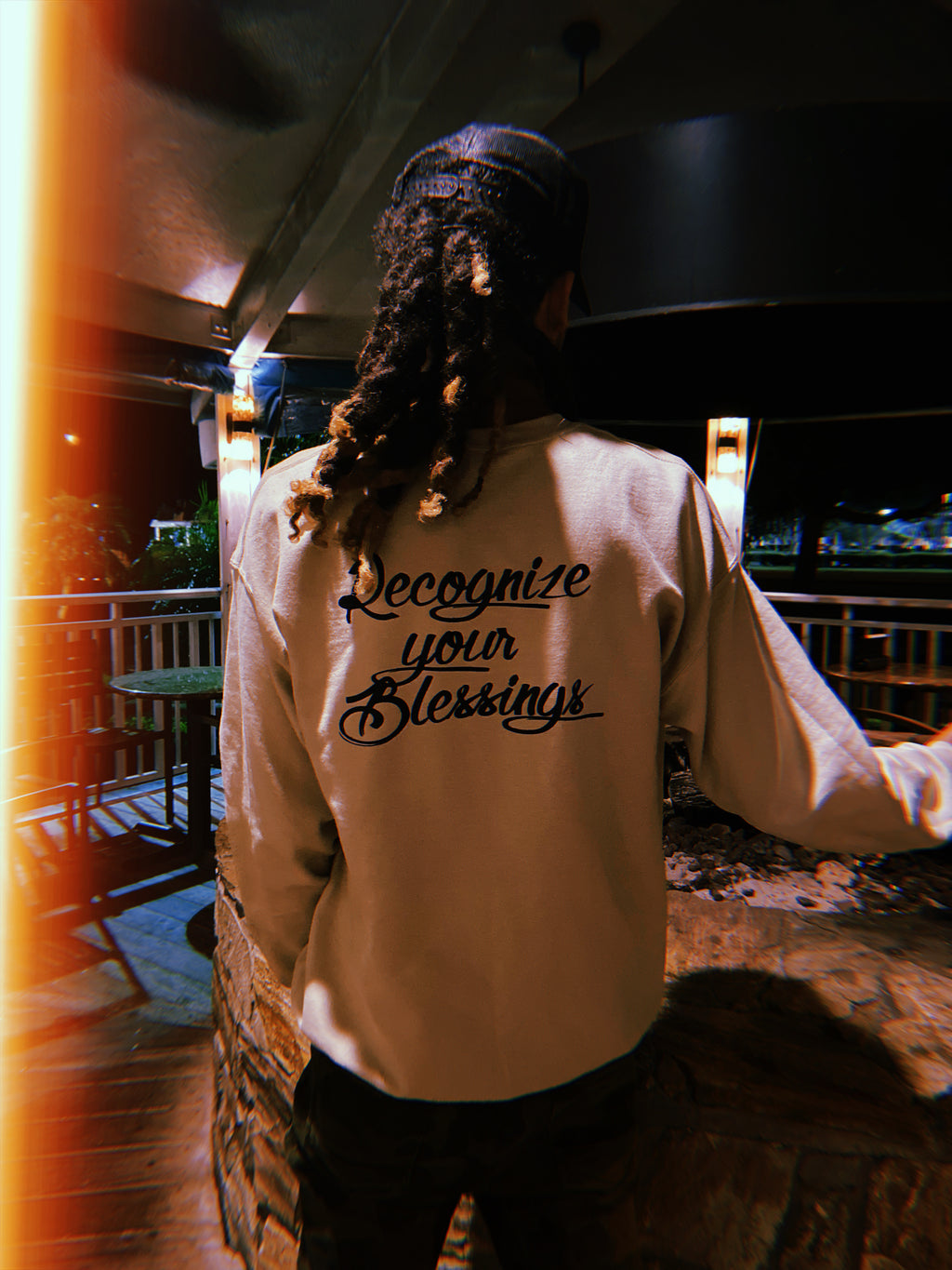 + Vibes Affirmation Crewneck “Recognize Your Blessings”